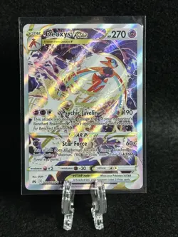 Deoxys VSTAR GG46/GG70 Crown Zenith: Galarian Gallery, Pokemon TCG, NM+ - Image 1