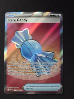 Rare Candy Full Art Trainer Ultra Rare 175/132 - Mega Evolution Pokemon ME01 NM - Image 1