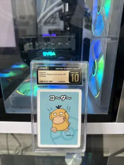 2019 POKEMON OLD MAID - JPN PSYDUCK CGC 10 PRISTINE - Image 1