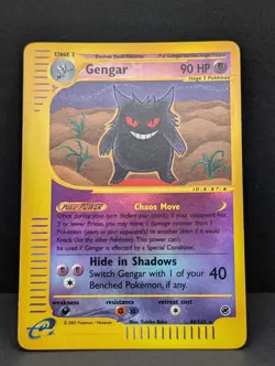 Gengar 048/165 Expedition Base Set Reverse Holo Ultra Rare Pokemon TCG LP+ - Image 3