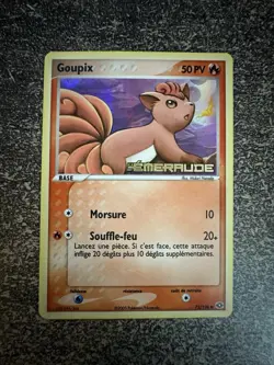 GOUPIX REVERSE - POKEMON 72/106 EX EMERAUDE NEUF FR - Image 1