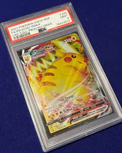 PSA 9 Pikachu VMAX #286 SWSH Promo Crown Zenith 2023 Pokemon MINT - Image 2