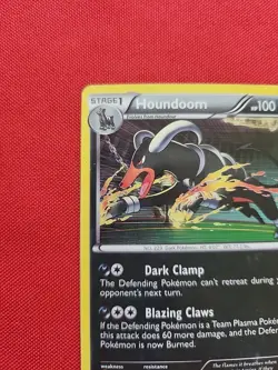 Pokemon: Houndoom #56/101 Holo Rare Plasma Blast Pokemon 2013 - MP - F55 - Image 4