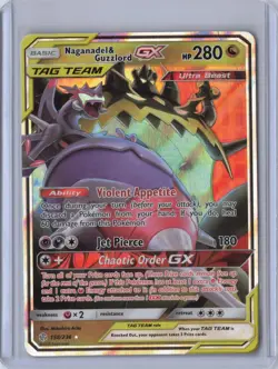 Pokemon TCG Naganadel Guzzlord GX Tag Team 158/236 Cosmic Eclipse English 2019 - Image 1