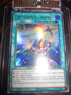 YU-GI-OH! ULTRA RARE L'ACTIVATION DE L'ARMEMENT BLMR-FR032 NEUF EDITION 1 - Image 1