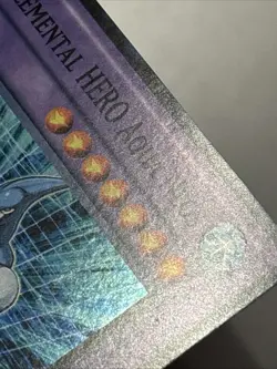 Elemental HERO Aqua Neos LCGX-EN057 Unlimited Edition Super Rare LP - Image 3