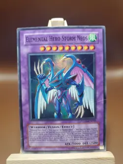 HP Elemental Hero Storm Neos PTDN-EN043 Super Rare Unlimited Edition - Image 1
