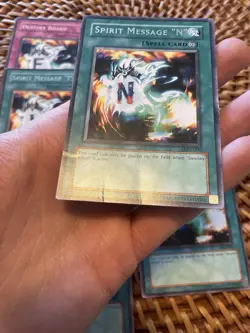 YUGIOH DESTINY BOARD SET DMG-NM LON, DB1, Spirit Message FINAL - Image 3