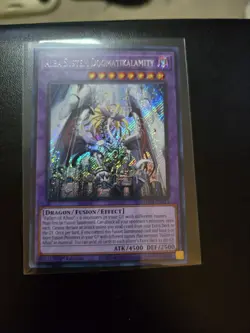 Yugioh! 1x Alba System Dogmatikalamity BLMM-EN011 Secret Rare 1st Ed NM - Image 1