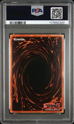 2002 Yu-Gi-Oh! Seiyaryu Dark Duel Stories DDS Secret Rare PSA 6 - Image 2