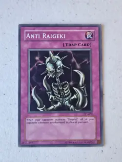 Yu-Gi-Oh Anti Raigeki TP3-002 Tournament Pack 3 Super Rare #Y36 - Image 1