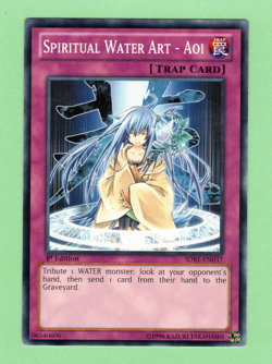 YUGIOH - SPIRITUAL WATER ART - AOI *COMMON* 1ST EDITION SDRE-EN037 (033) - Image 1