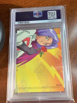 2000 Topps Pokemon TV #P02 Puzzle Card 2 Foil Animation Series 3 PSA 5 Excellent - Image 2