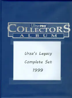 URZA'S LEGACY Complete Set 143 cards Magic the Gathering Unplayed Near mint-Mint - Image 1