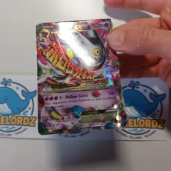 M Gengar EX XY166 Black Star Promo 2016 Pokemon Card Damaged - Image 3