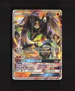 Zygarde GX 73/131 Forbidden Light Ultra Rare Holo Pokemon Card NM - Image 1
