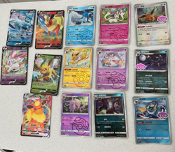 [US Seller] Pokemon Chinese Gem pack 2 - 56 Card lot Eevee Evolutions! All NM+ - Image 1