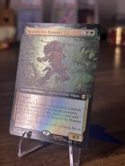 Kraven the Hunter #273 FOIL EXTENDED NM/M MTG Spiderman Magic Card - Image 2