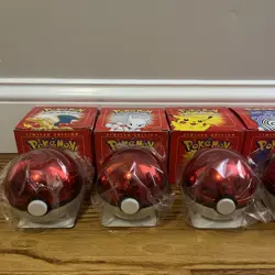 Pokemon 23k Burger King Gold Plated Trading Card Set Red Box Lot Of 6 - Sealed - Image 2