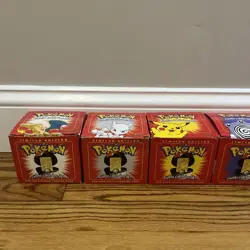 Pokemon 23k Burger King Gold Plated Trading Card Set Red Box Lot Of 6 - Sealed - Image 5