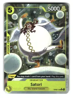 Satori OP05-105 R Alt Art Welcome Pack One Piece Card - Image 1