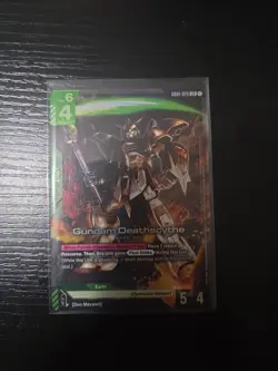 Gundam Card Game Newtype Rising Gundam Deathscythe GD01-025 LR Holo Foil - Image 1
