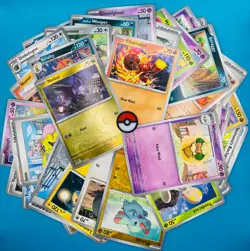 100x Pokemon Card Bundle TCG Rare Holo 100% Genuine Pokemon Cards Collection - Image 1