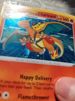 SWIRL🌟Special Delivery Charizard Promo Card SWSH 075 Pokemon Center SEALED - Image 2