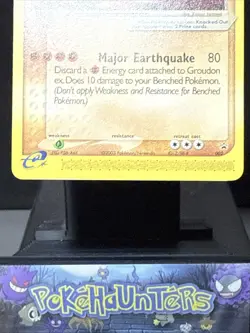 Pokemon Card Groudon Ex Non Holo Nintendo Black Star Promo Light Play - Image 4
