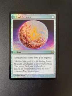 MTG- Orb of Dreams x1 - Betrayers of Kamigawa FOIL - Image 1