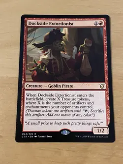 Dockside Extortionist - NM - MTG - Commander 2019 - Image 1