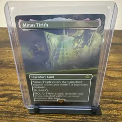 Minas Tirith Borderless Foil Magic The Gathering - Image 1