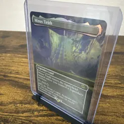 Minas Tirith Borderless Foil Magic The Gathering - Image 2