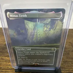 Minas Tirith Borderless Foil Magic The Gathering - Image 4
