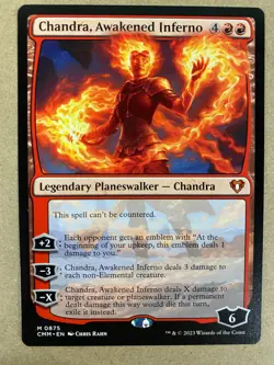 MTG 1x Chandra, Awakened Inferno Commander Masters Magic the Gathering x1 NM - Image 1