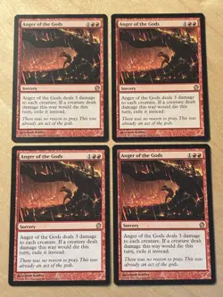 MTG Magic the Gathering 1x Anger of the Gods Theros LP - Image 1