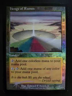 Henge of Ramos NM FOIL Mercadian Masques MTG FREE SHIPPING - Image 1