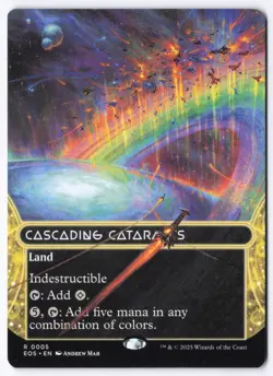 Cascading Cataracts (0005) (Borderless) R Edge of Eternities: Stellar Sights 5 N - Image 1