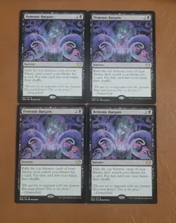 1x Playset of (4) NM Demonic Bargain 103/277 Crimson Vow - Image 1