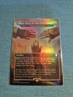 MTG LOTR Three Rings for the Elven Kings #352 💥FOIL💥 Commander Lord Rings - Image 1