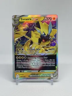 Pokemon TCG Zeraora VSTAR SWSH Black Star Promos SWSH265 Holo Promo - Image 1