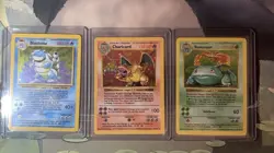 RESERVED Charizard Blastoise Venusaur 1999 Shadowless Holo Rare Vintage Pokemon - Image 1
