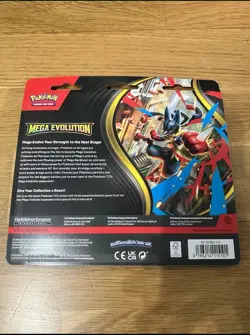 Pokemon TCG Mega Evolution 3 Pack Blister (Psyduck) Factory Sealed - Image 2