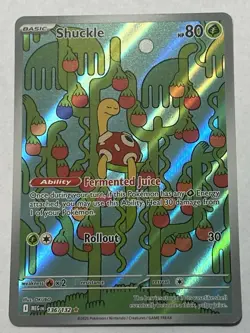Shuckle 136/132 - Illustration Rare - Pokemon Mega Evolution - Image 1