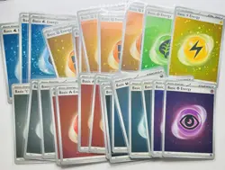 Pokemon Tcg Reverse Cosmos Holo Energy Lot Of 27 - Image 1