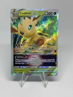 Pokemon - Leafeon VSTAR - SWSH195 - Black Star Promo Regular size NM/M - Image 1