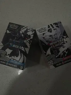 2 Pokemon TCG SV10.5 Black Bolt & White Flare Booster Bundle Lot Sealed New - Image 4