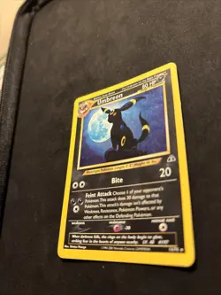 Umbreon Holo Ultra Rare Neo Discovery 13/75 Pokemon MP - Image 3