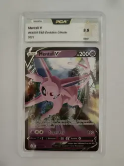 Carte Pokemon - Mentali V 064/203 - Evolution Celeste EB07 PCA 9,5 - Image 1