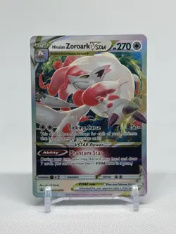 Hisuian Zoroark VSTAR SWSH298 Holographic Black Star Promo Pokemon TCG NM - Image 1